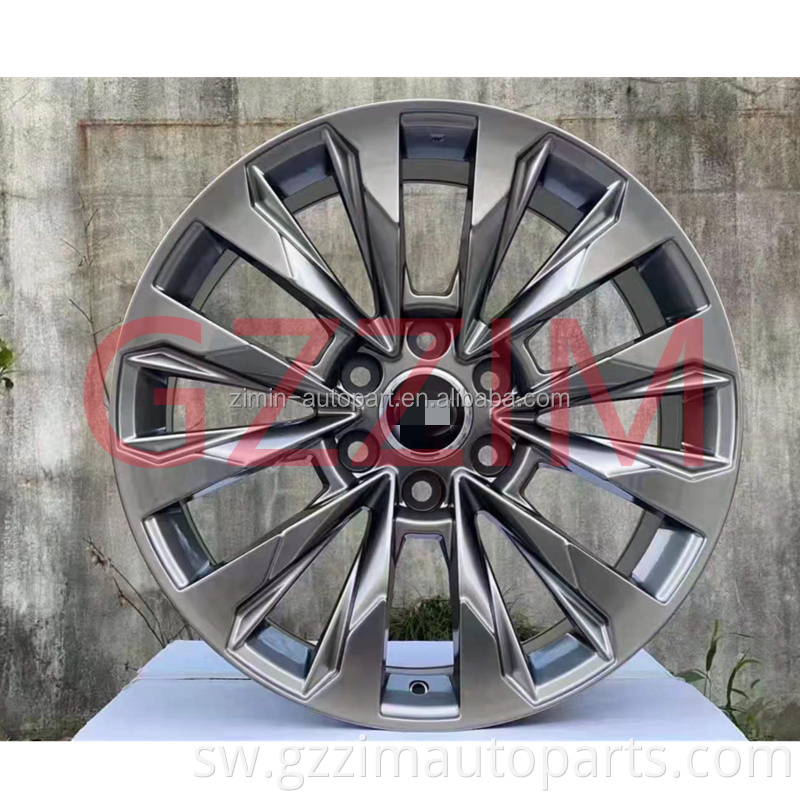 Gari Alloy Wheel Rims Hubs Magurudumu Rims kwa Ardhi Cru*Ser LC300 2021